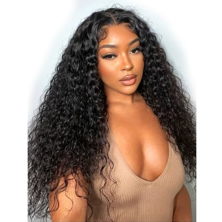 Niki Hair Glueless Fashion Curly Pre Plucked Lace Frontal Wigs(ID:10011)
