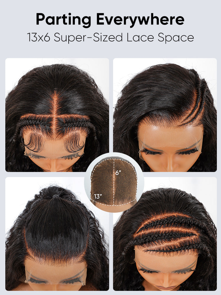 Niki Hair Glueless Pre Plucked Loose Deep Wave HD Lace Wigs(ID:30015)