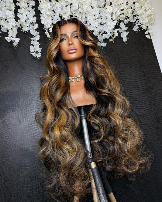Niki Hair Glueless Pre Plucked Lace Frontal Wigs(ID:10027)