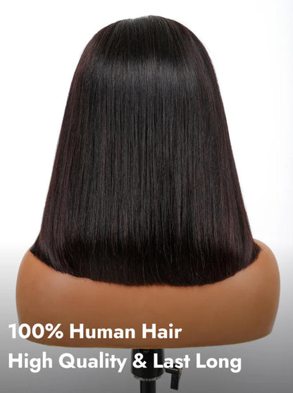 Niki Hair Glueless Pre Plucked Short BOB HD Lace Wigs（ID：40011)