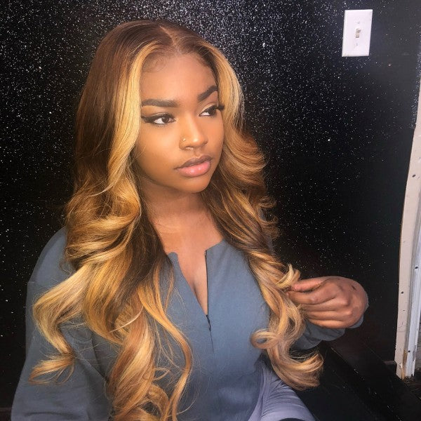 Niki Hair Glueless Fashion Wavy Pre Plucked HD Lace Wigs（ID：30020)