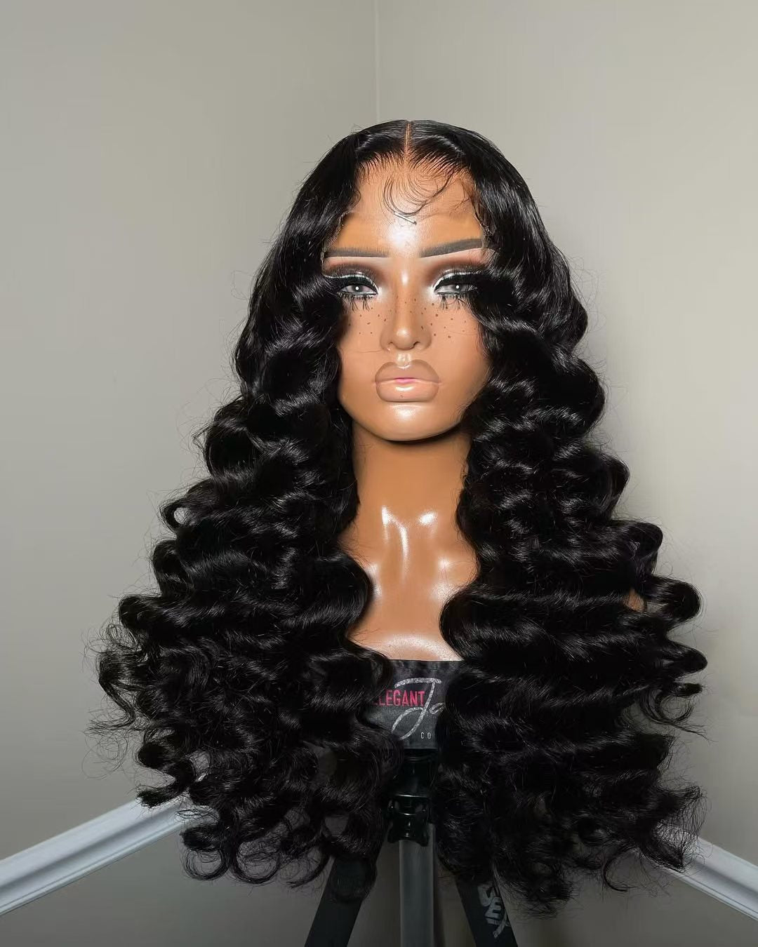 Niki Hair Glueless Pre Plucked Middle Parting Loose Deeep HD Lace Wigs（ID：30016)
