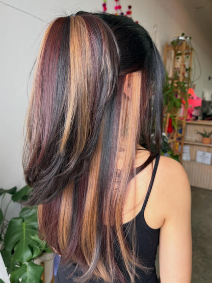 ‌Calico Hair Premium Single Donor Raw HD Lace Wig
