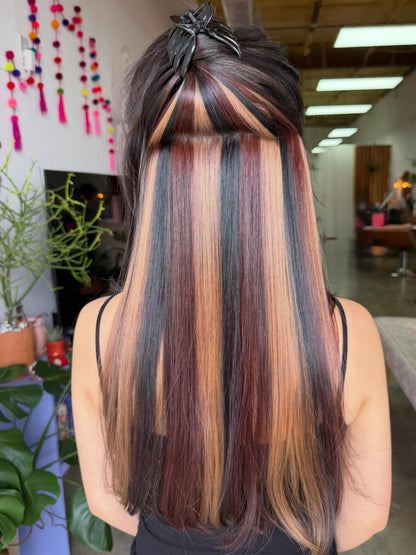 ‌Calico Hair Premium Single Donor Raw HD Lace Wig