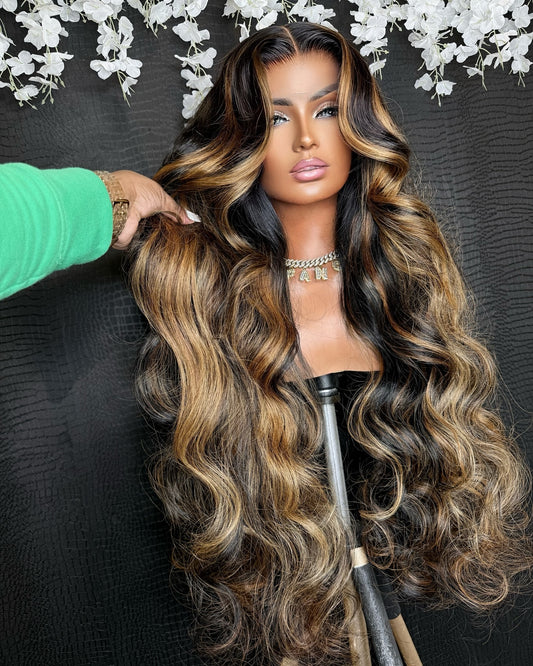 Niki Hair Glueless Pre Plucked Lace Frontal Wigs(ID:10027)