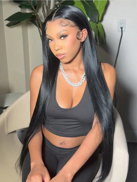 HD Swiss Best Straight 13X4 Lace Front Wigs(ID:20018)