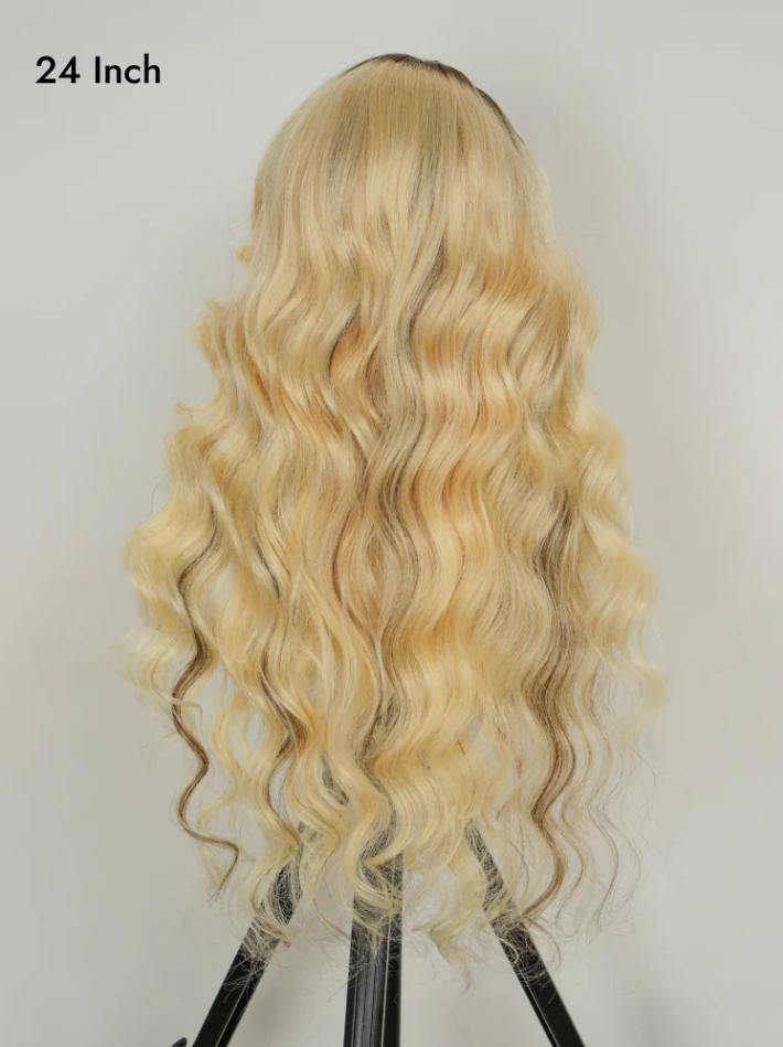 Niki Hair Free Parting Ombre Body Wave Lace Wigs (50017）