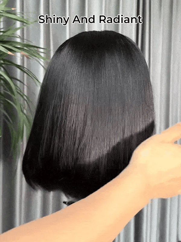 Niki Hair Glueless Pre Plucked Short BOB HD Lace Wigs（ID：40011)